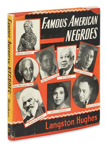 (LITERATURE.) Langston Hughes. Famous American Negroes.